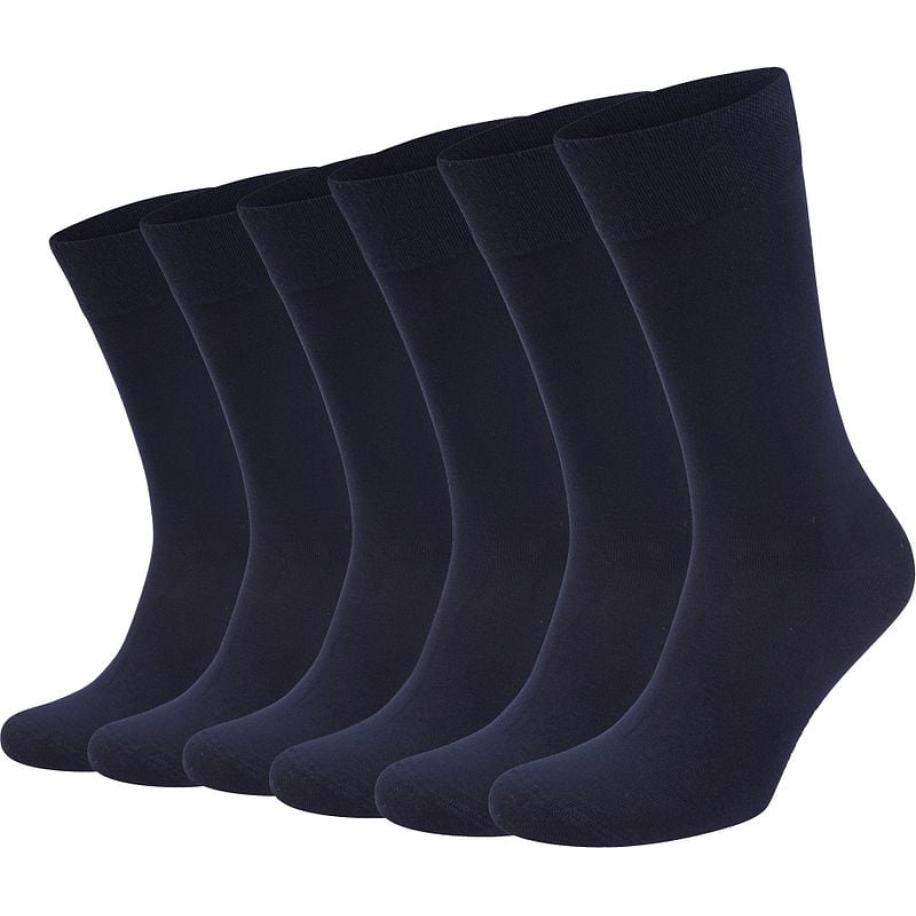 Suitable Sokken 6-Pack Donkerblauw Blauw