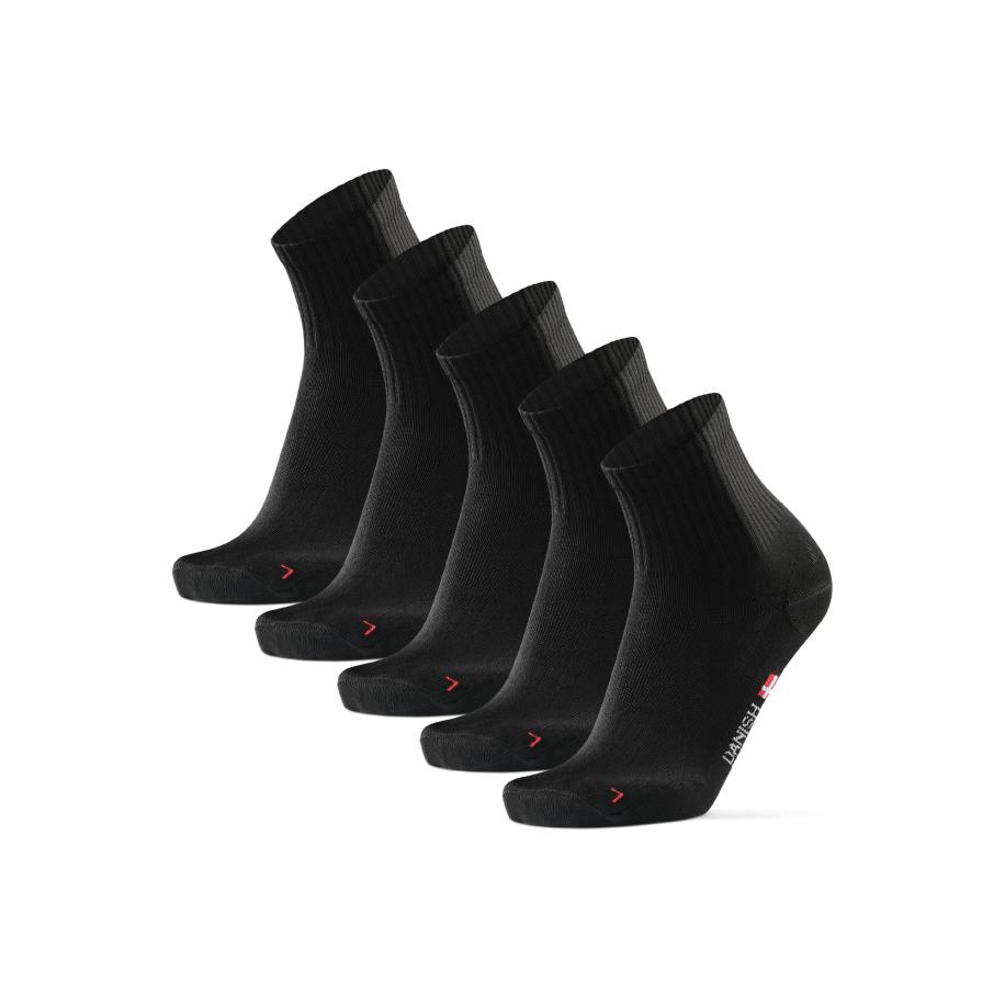 DANISH ENDURANCE DANISH ENDURANCE Sportsokken Quarter Pro zwart -