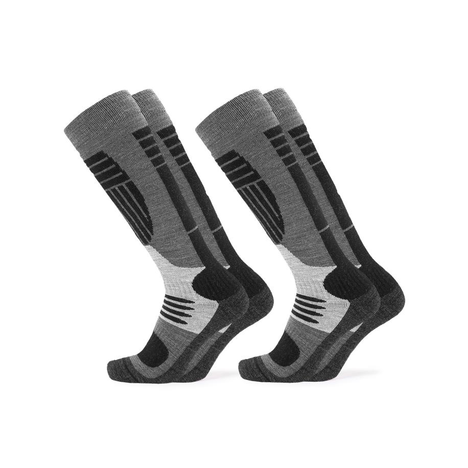 Occulto Occulto Sportsokken Ski Felix grijs / antraciet / zwart -
