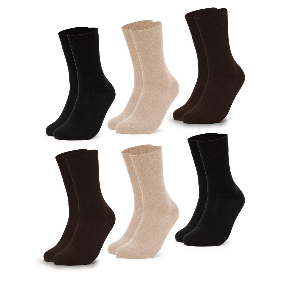 Occulto Occulto Sokken Oliver beige / bruin / zwart -