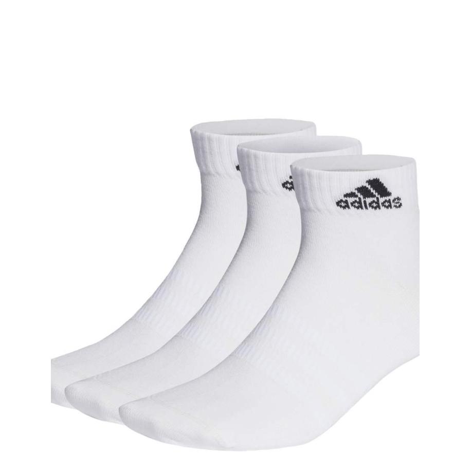 adidas performance Sportkleding Dunne en lichte enkelsokken, set van 3 paar in wit met zwart Wit