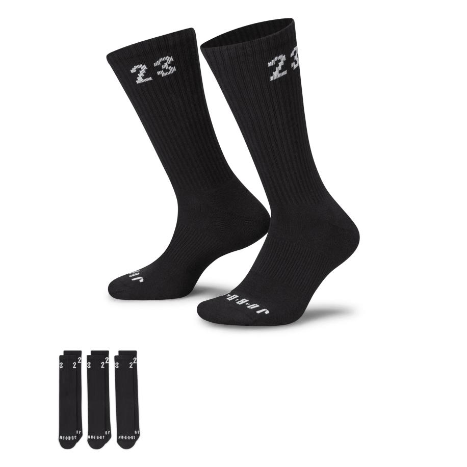 Jordan Jordan Sportsokken zwart / wit -