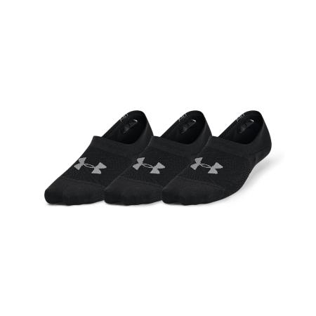 Under Armour Breathe Lite Ultra Low Liner sokken voor dames - 3 paar Zwart / Zwart / Pitch Grijs M