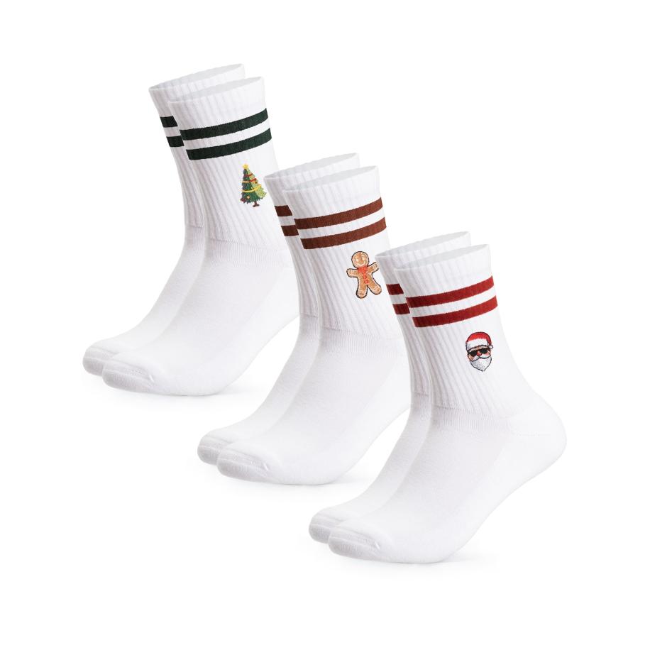 Occulto Occulto Sokken Rudolph wit -