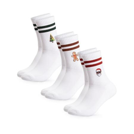 Occulto Occulto Sokken Rudolph wit