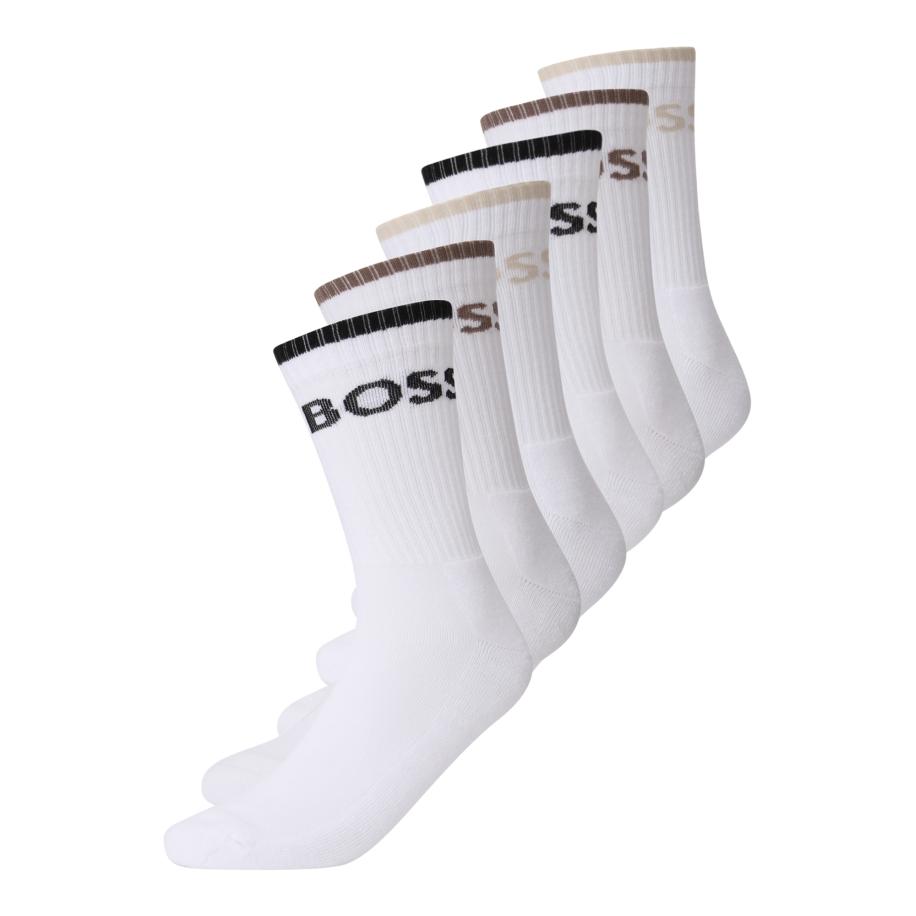 Hugo Boss BOSS Sokken beige / bruin / zwart / wit -