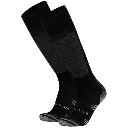 normani Sportsokken grijs / zwart