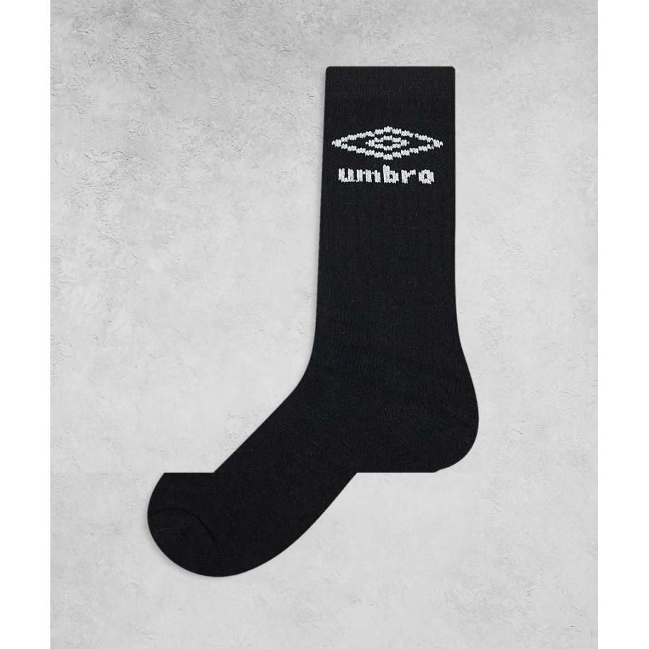 Umbro Set van 3 paar sokken in zwart, grijs en wit-Veelkleurig Multicolor