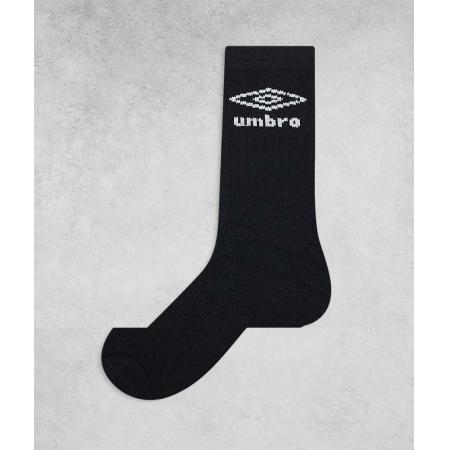 Umbro Set van 3 paar sokken in zwart, grijs en wit-Veelkleurig