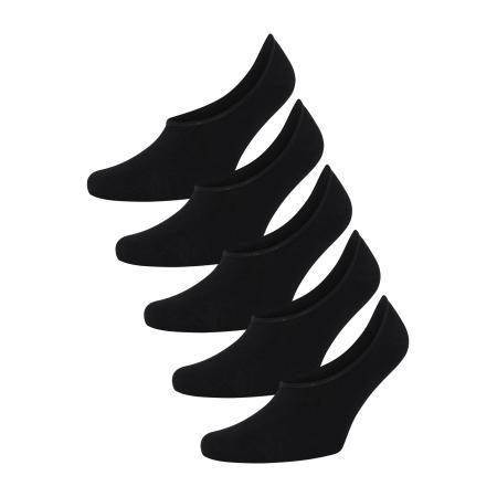 Resteröds Resteröds Enkelsokken No Show Bamboo zwart