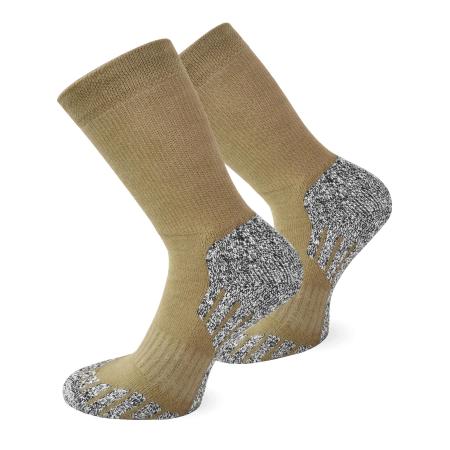 normani Sportsokken beige / grijs gemêleerd