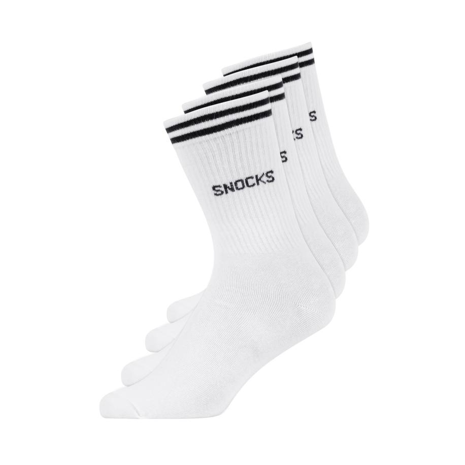 SNOCKS SNOCKS Sportsokken zwart / wit -