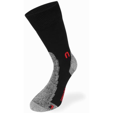 normani Sportsokken grijs / oranje / zwart