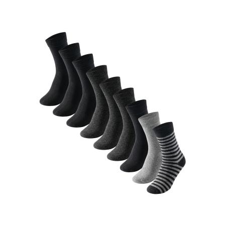 Schiesser uncover by SCHIESSER Sokken grijs / zwart