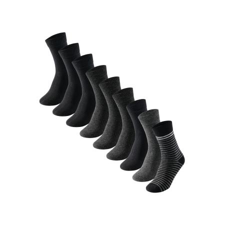 Schiesser uncover by SCHIESSER Sokken grijs / zwart / wit