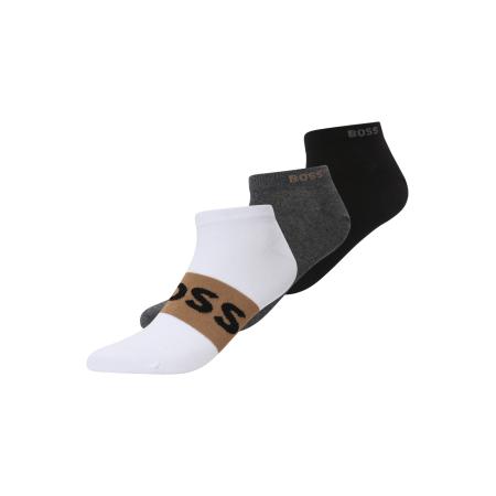 Hugo Boss BOSS Sokken lichtbruin / grafiet / zwart / wit