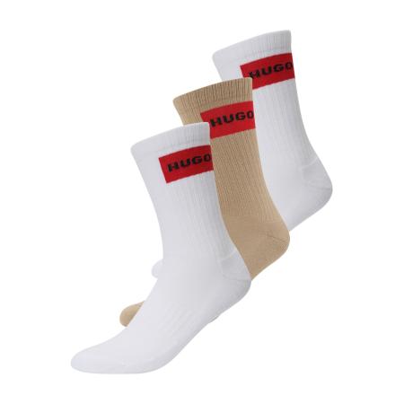 Hugo Boss HUGO Sokken donkerbeige / rood / zwart / wit