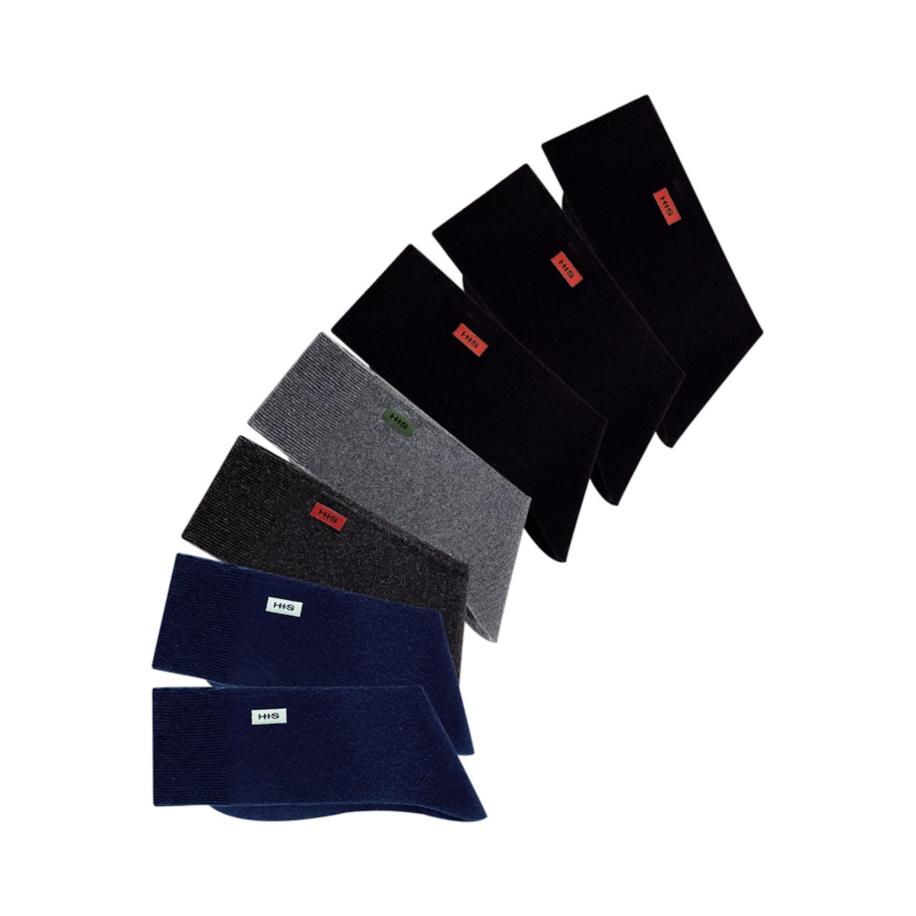H.I.S H.I.S Sokken marine / donkergrijs / grijs gemêleerd / zwart -
