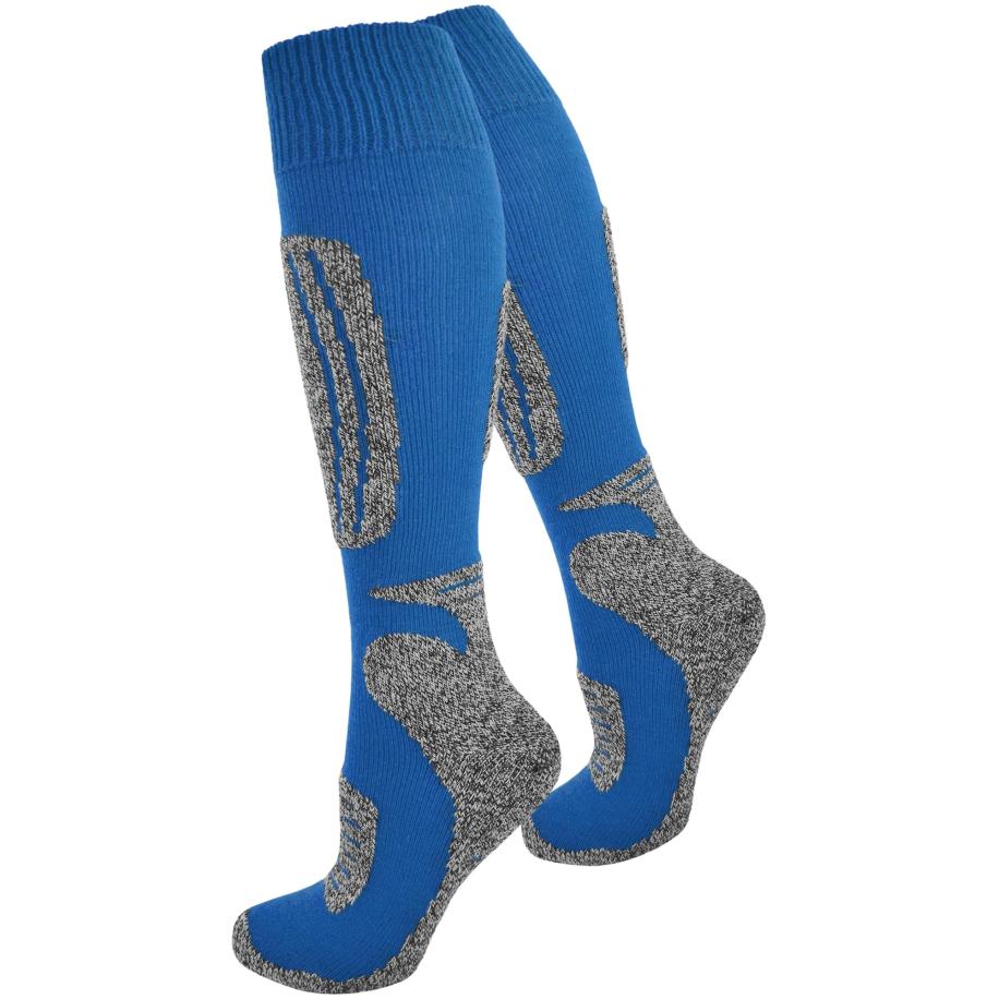 normani Sportsokken blauw / grijs gemêleerd Blauw