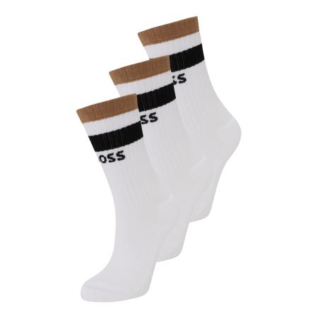 Hugo Boss BOSS Sokken Iconic CC lichtbruin / zwart / wit