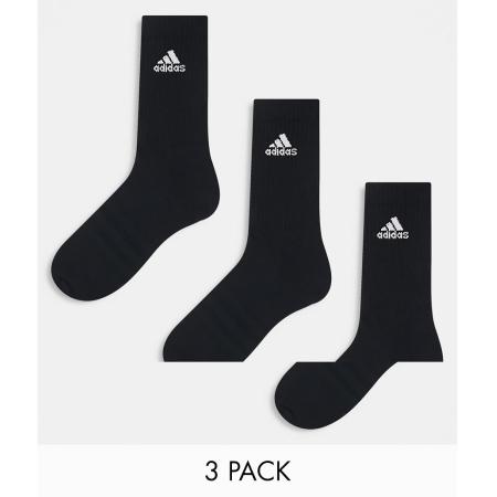 adidas Training Set van 3 paar sokken in zwart
