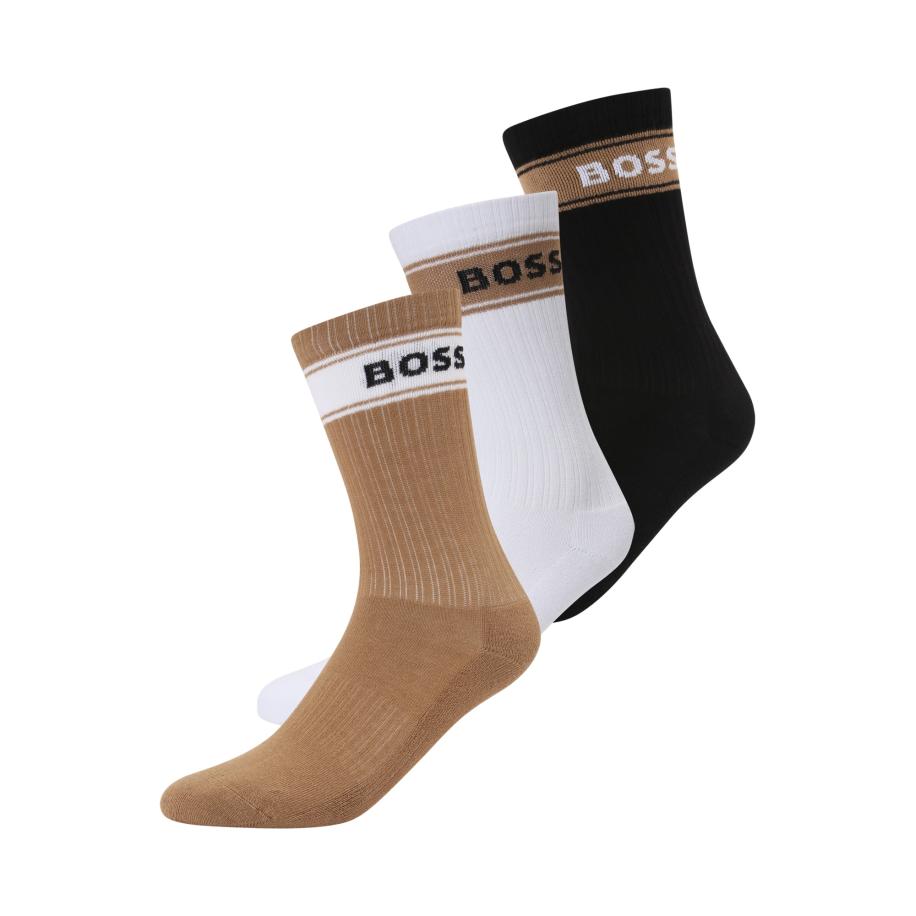 Hugo Boss BOSS Sokken brokaat / zwart / wit -