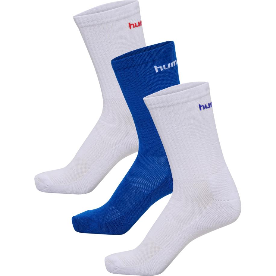 Hummel Hummel Sportsokken blauw / wit -