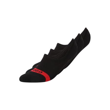 Hugo Boss HUGO Enkelsokken vuurrood / zwart