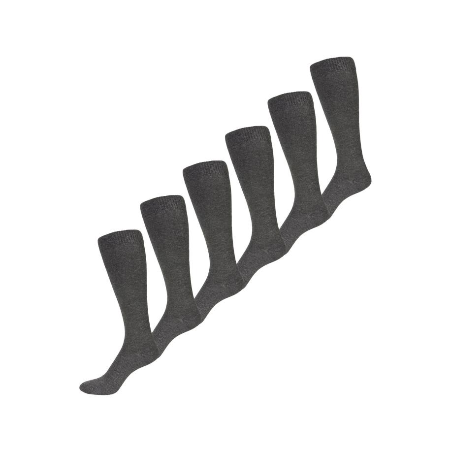 Nur Die Nur Die Kniekousen Bambus Kniesocken antraciet -