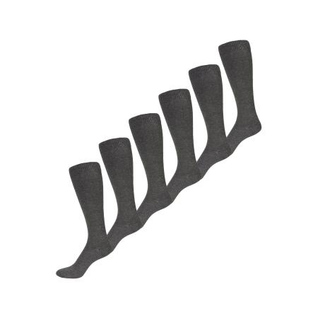 Nur Die Nur Die Kniekousen Bambus Kniesocken antraciet