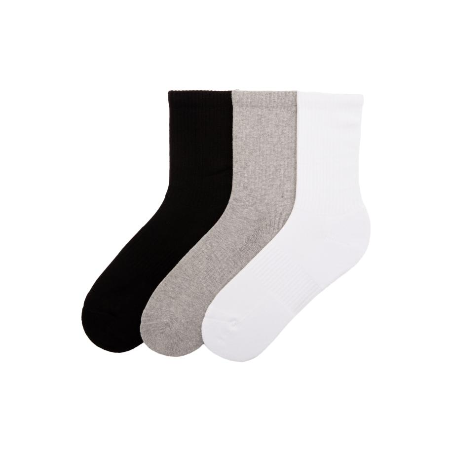 Pull&Bear Pull&Bear Sokken grijs / zwart / wit -