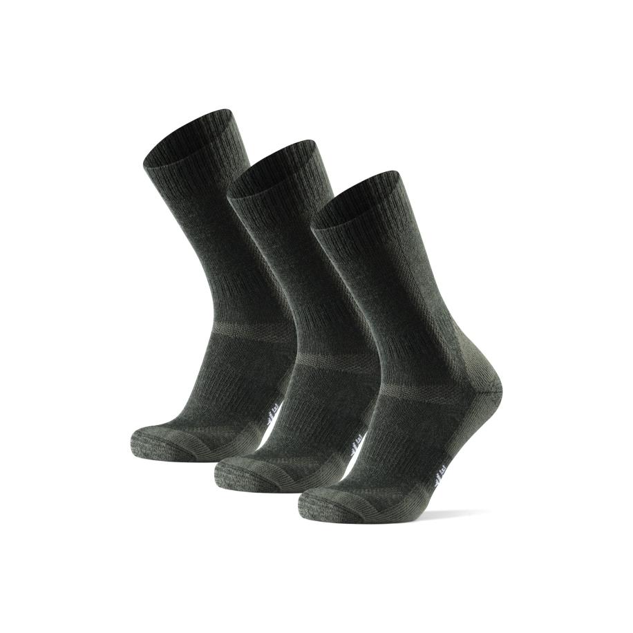 DANISH ENDURANCE DANISH ENDURANCE Sportsokken Hiking Classic grijs / donkergroen -