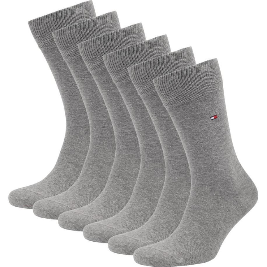 Tommy Hilfiger Classic 2-Pack Sokken Grijs Grijs