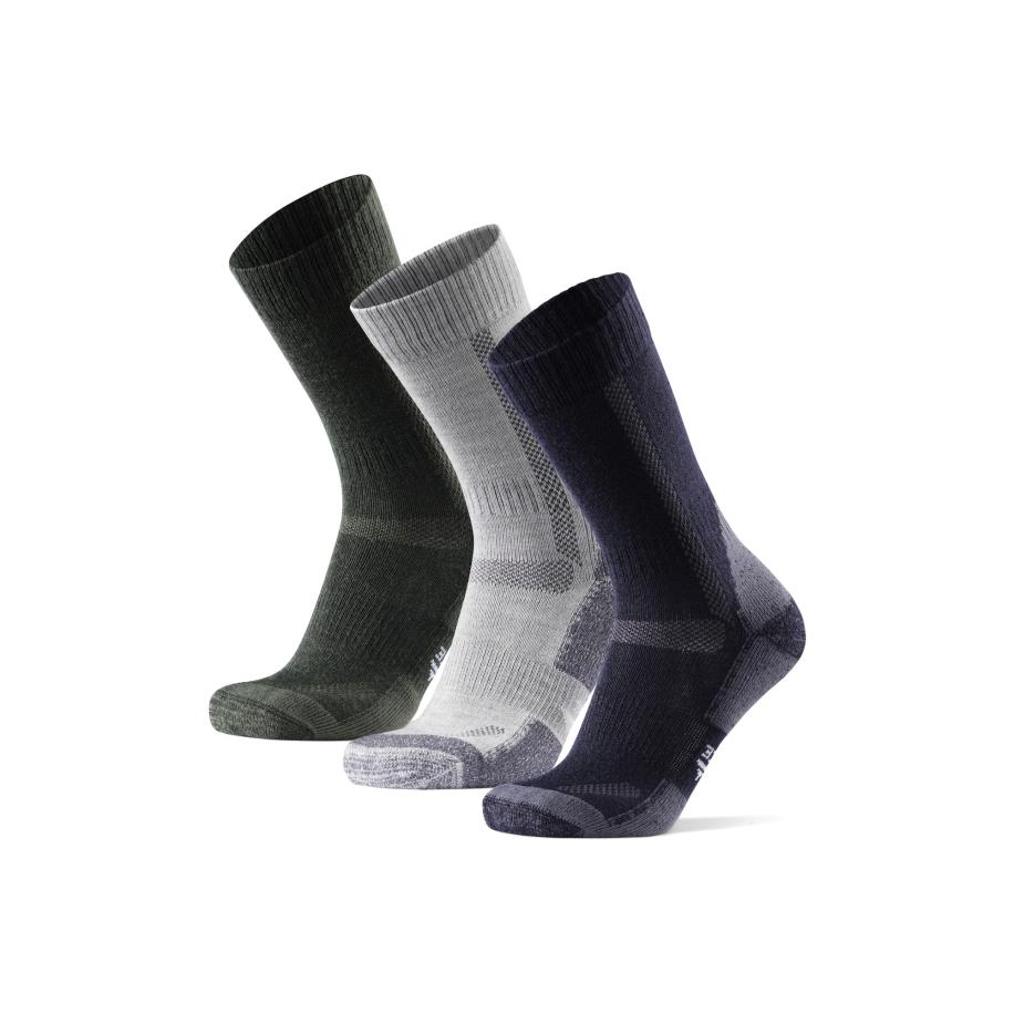 DANISH ENDURANCE DANISH ENDURANCE Sportsokken Hiking Classic donkerblauw / grijs / zwart -