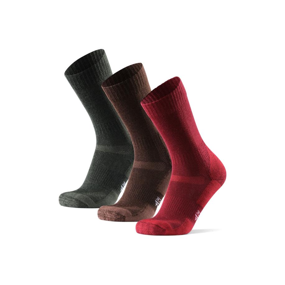 DANISH ENDURANCE DANISH ENDURANCE Sportsokken Hiking Classic bruin / bordeaux / zwart -