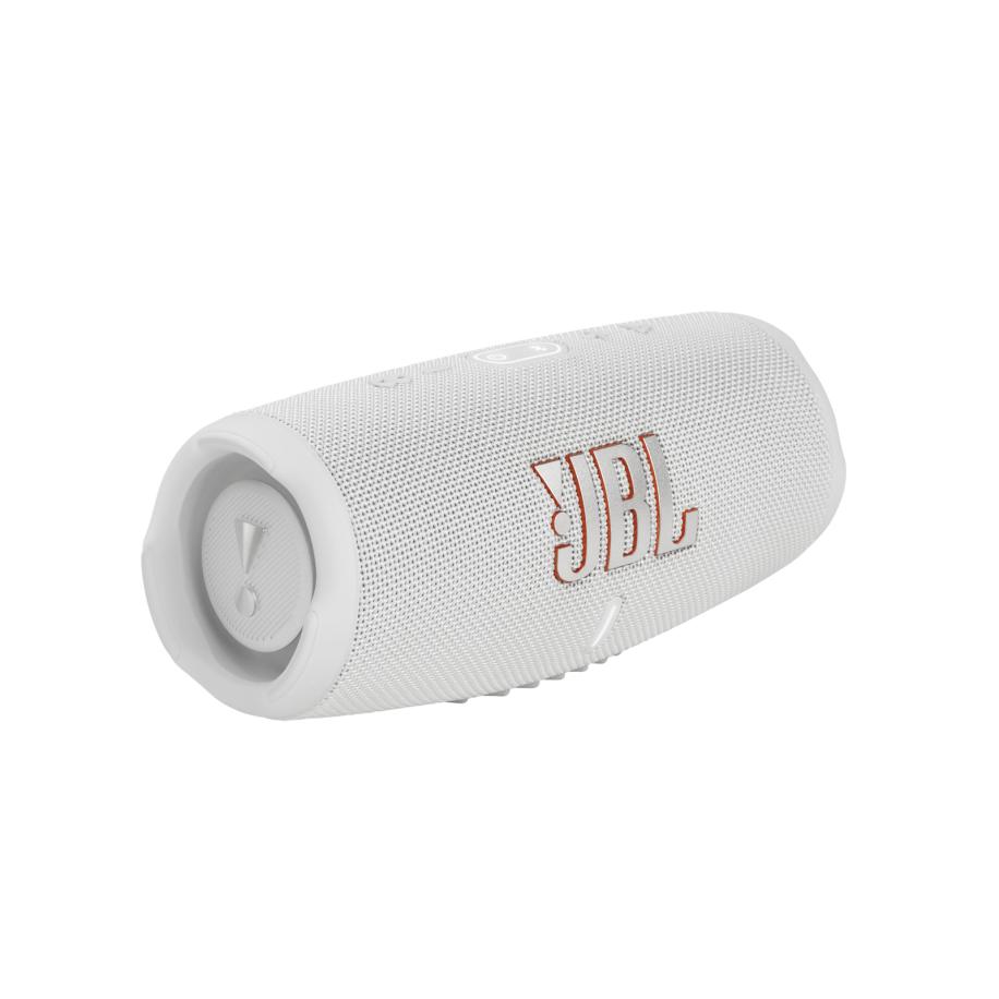 JBL Charge 5 White Bluetooth Speaker Wit