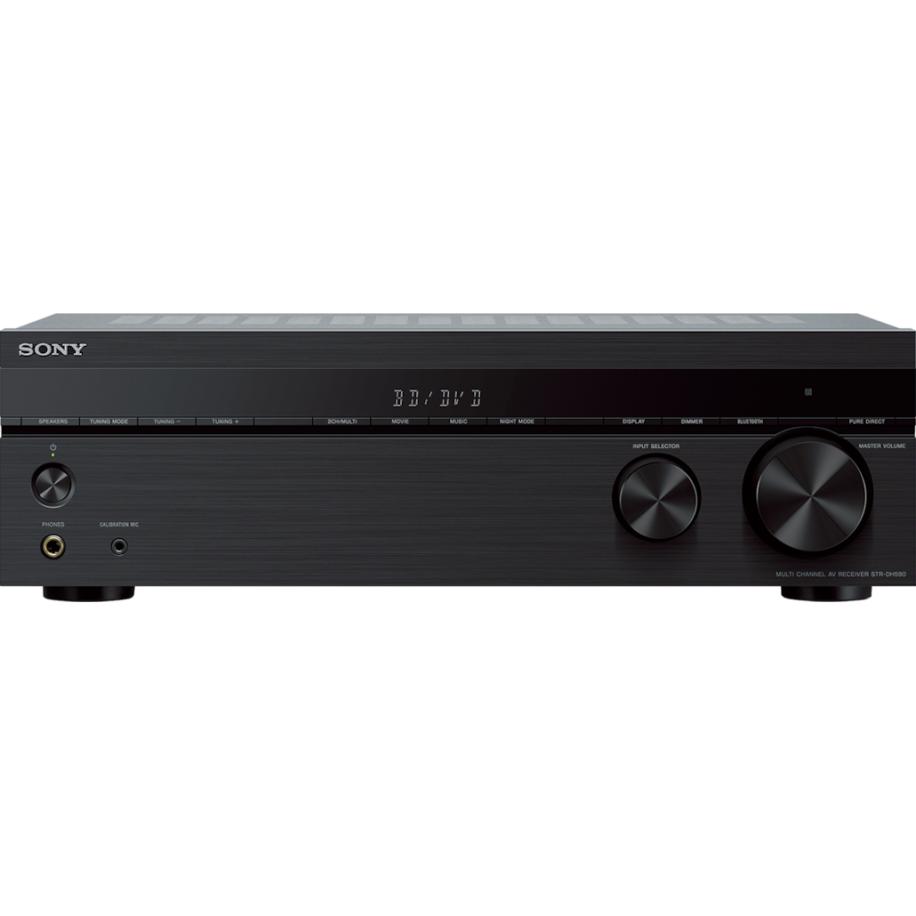 Sony 5.2-kanaals AV-ontvanger voor Home Theatre-systeem | STR-DH590 Zwart