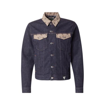 Guess GUESS Tussenjas DILLON taupe / donkerblauw / donkerbruin