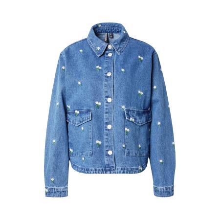 Pieces PIECES Tussenjas PCFreia blauw denim / groen / wit