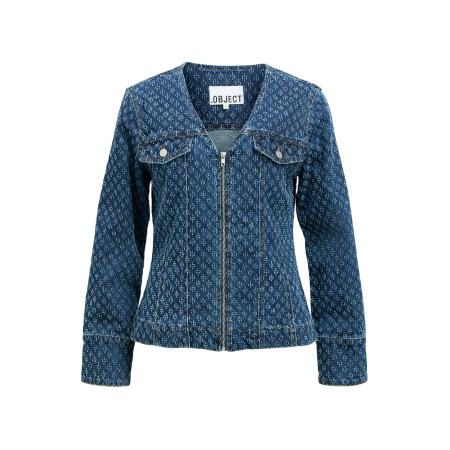 Object OBJECT Tussenjas OBJLUNA blauw denim