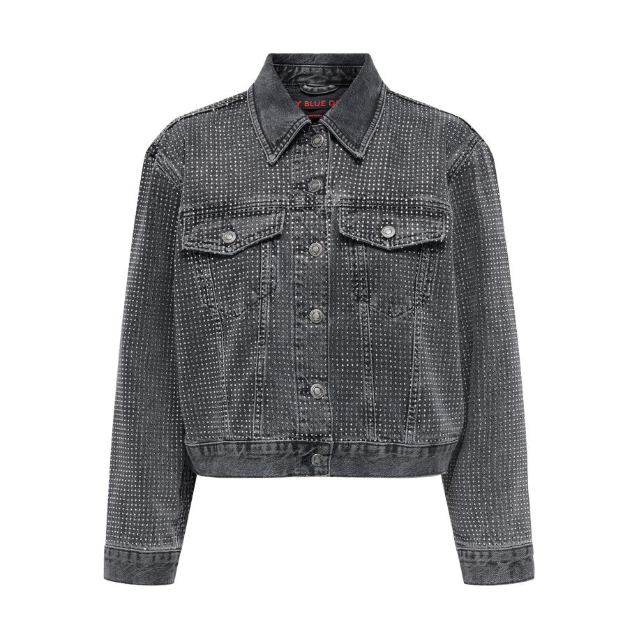 Only ONLY Tussenjas ONLHudson grey denim -