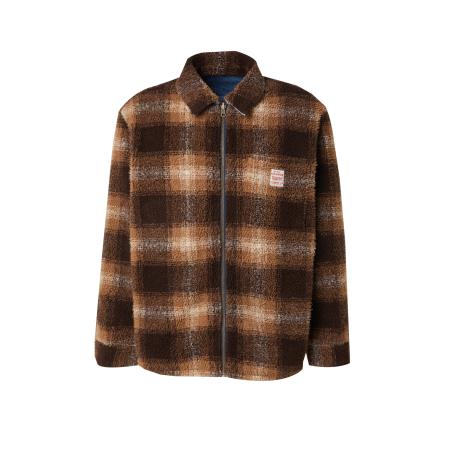 Levi's LEVIS ® Tussenjas Reversible Shacket beige / indigo / bruin