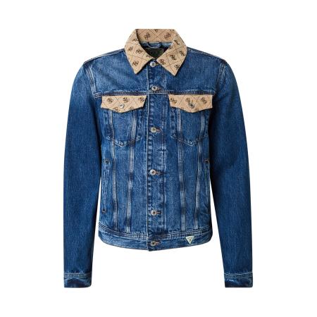 Guess GUESS Tussenjas DILLON blauw denim
