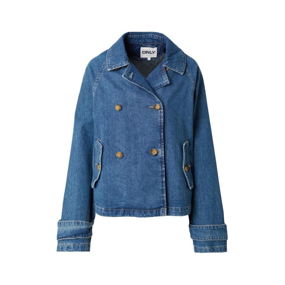 Only ONLY Tussenjas ONLApril blauw denim -