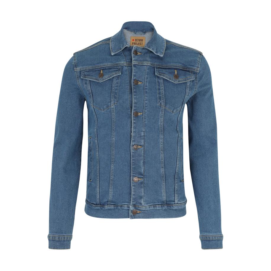 Denim Project Denim Project Tussenjas Kash blauw denim -