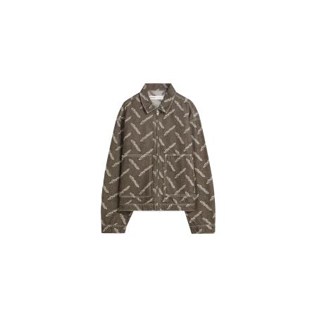 Bershka Bershka Tussenjas bruin / offwhite