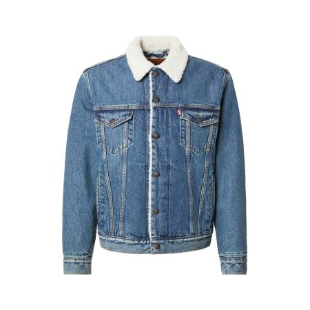 Levi's LEVIS ® Tussenjas Type III Sherpa Trucker Jacket blauw denim