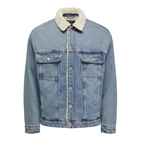 Only & Sons Only & Sons Tussenjas ONSWILSON blauw denim
