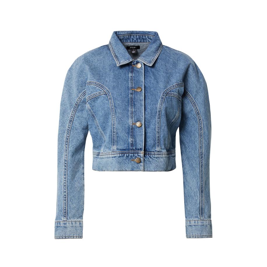 Nasty Gal Nasty Gal Tussenjas blauw denim -