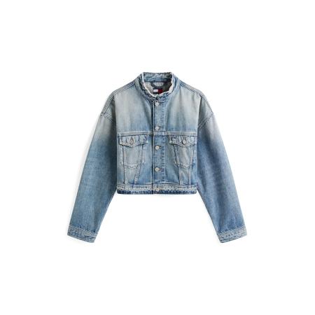 Tommy Jeans Tommy Jeans Tussenjas blauw denim